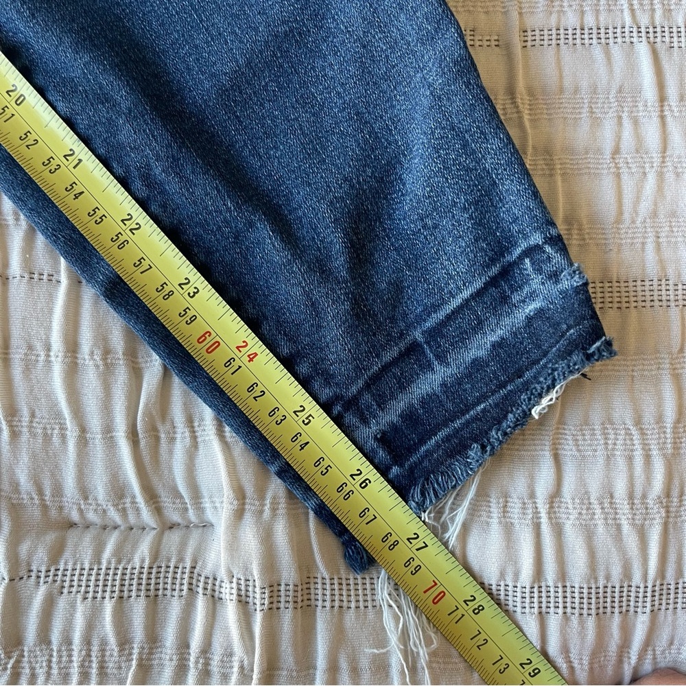 Spanx Shapewear 30 inch waist Raw Hem Skinny Jeans High Rise - Picture 8 of 9